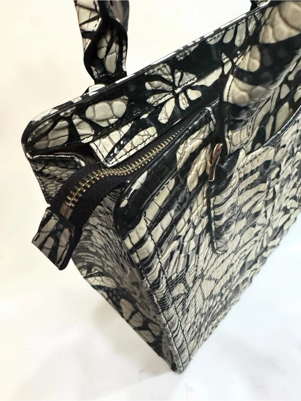 The Brahmin Cami Satchel NWT Full Inclusion.